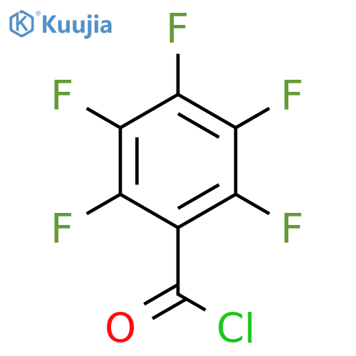 Pentafluorobenzoyl chloride structure