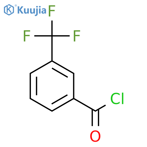 3-(Trifluoromethyl)benzoyl chloride structure