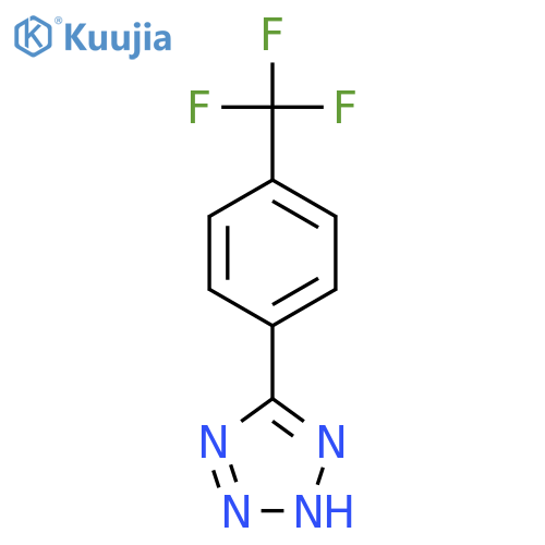 5-4-(Trifluoromethyl)phenyl-1H-tetrazole structure