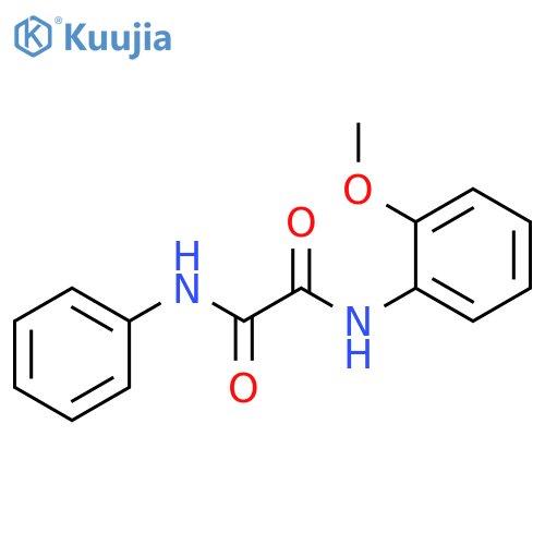 Ethanediamide, N-(2-methoxyphenyl)-N'-phenyl- structure