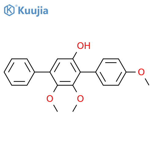 [1,1':4',1''-Terphenyl]-2',3',4'',5'-tetrol; 2',3',4''-Tri-Me ether structure