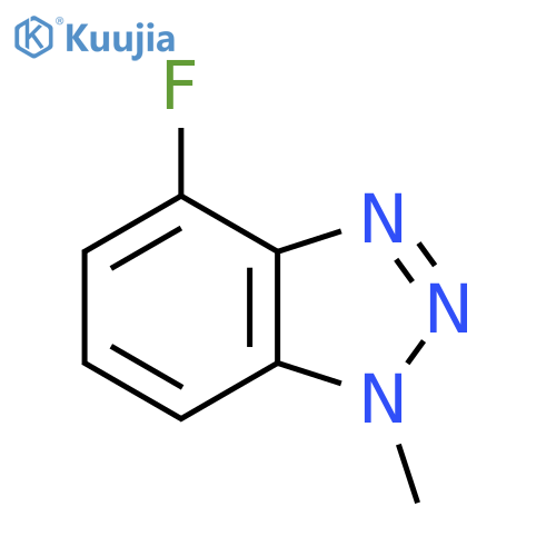 4-Fluoro-1-methyl-1H-benzod1,2,3triazole structure