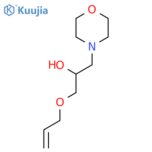 1-(Allyloxy)-3-morpholinopropan-2-ol structure
