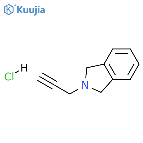 2-(prop-2-yn-1-yl)-2,3-dihydro-1H-isoindole hydrochloride structure