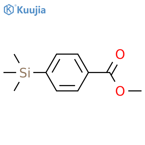 Methyl 4-(Trimethylsilyl)benzoate structure