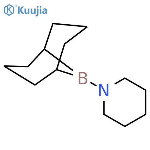 Piperidine, 1-(9-borabicyclo[3.3.1]non-9-yl)- structure