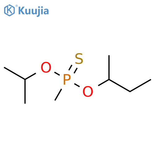 Phosphonothioic acid,methyl-, S-butyl O-(1-methylethyl) ester (9CI) structure