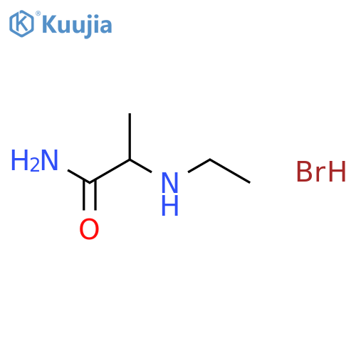 N2-Ethylalaninamide Hydrobromide structure