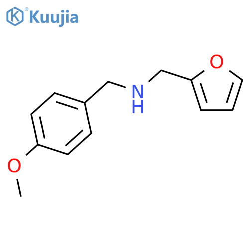 1-(Furan-2-yl)-N-(4-methoxybenzyl)methanamine structure