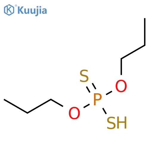 Phosphorodithioic acid,O,O-dipropyl ester structure
