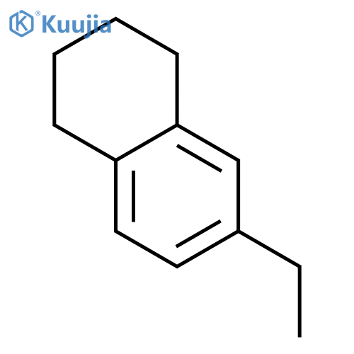 Naphthalene,6-ethyl-1,2,3,4-tetrahydro- structure