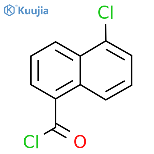 5-Chloro-[1]naphthoyl chloride structure