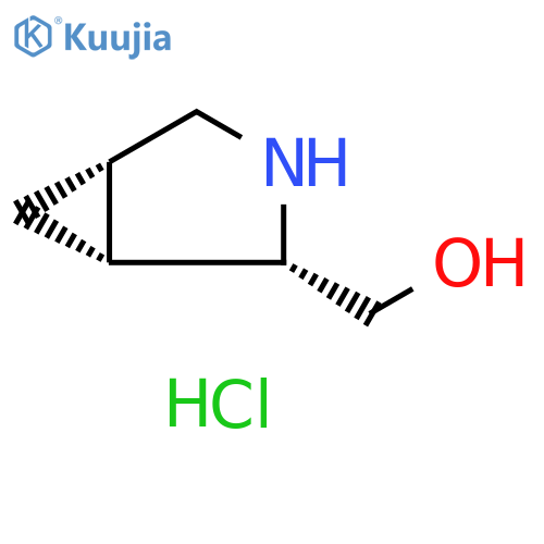 (1R,2S,5S)-3-Azabicyclo[3.1.0]hexane-2-methanol Hydrochloride structure