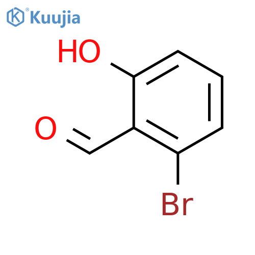 2-Bromo-6-hydroxybenzaldehyde structure