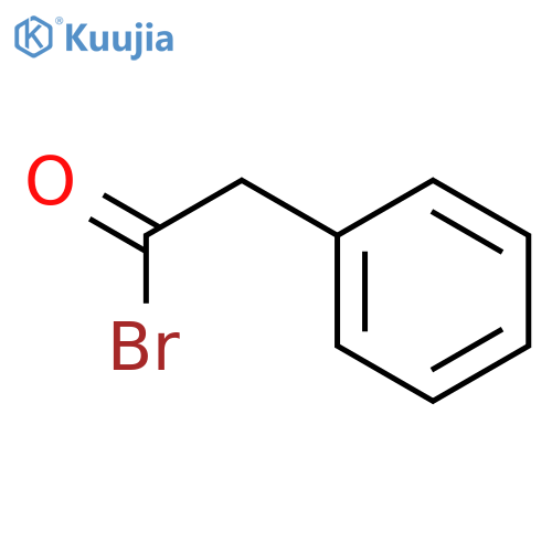 Benzeneacetyl bromide structure