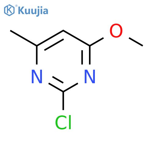 2-Chloro-4-methoxy-6-methylpyrimidine structure