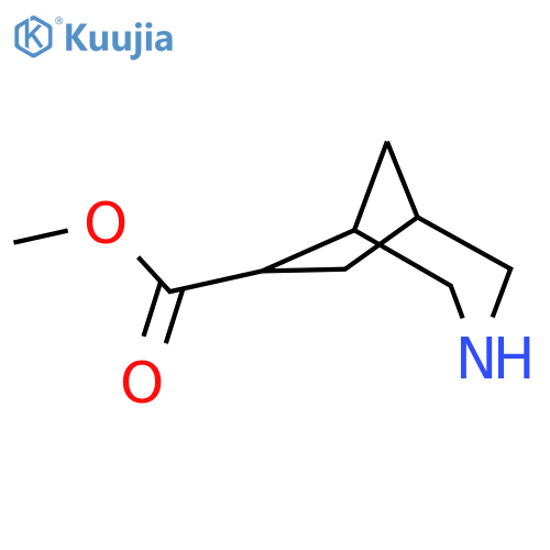 Methyl 3-azabicyclo[3.2.1]octane-6-carboxylate structure