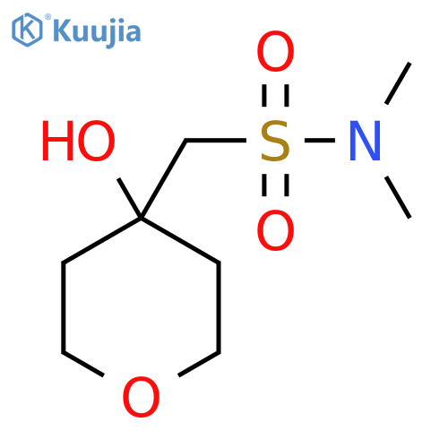 1-(4-Hydroxyoxan-4-yl)-N,N-dimethylmethanesulfonamide structure