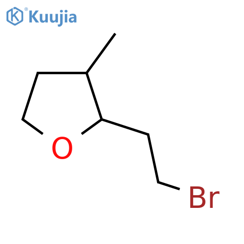 2-(2-Bromoethyl)-3-methyloxolane structure