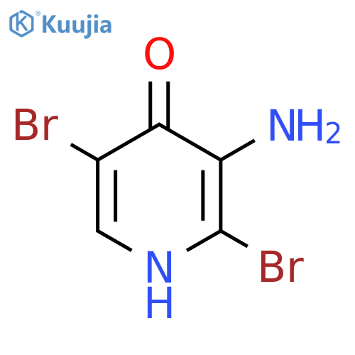 3-Amino-2,5-dibromo-1H-pyridin-4-one structure