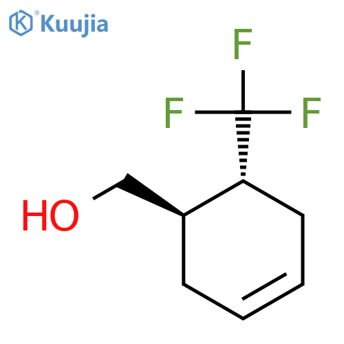 [(1R,6R)-6-(Trifluoromethyl)cyclohex-3-en-1-yl]methanol structure