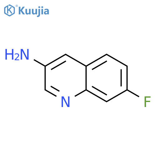 7-fluoroquinolin-3-amine structure