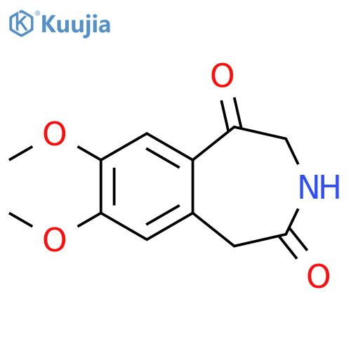 1H-3-Benzazepine-1,4(5H)-dione, 2,3-dihydro-7,8-dimethoxy- structure