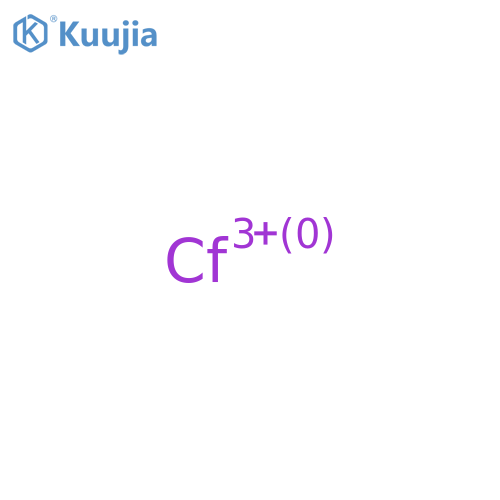 Californium, ion (Cf3+) structure