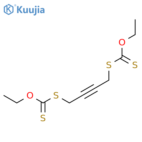Carbonicacid, dithio-, S,S'-2-butynylene O,O'-diethyl ester(8CI) structure