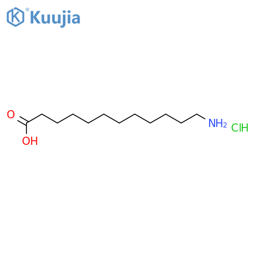 12-AMINO-1-DODECANOIC ACID, METHYL ESTER, HYDROCHLORIDE SALT structure