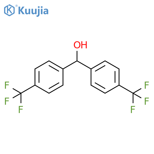 bis4-(trifluoromethyl)phenylmethanol structure