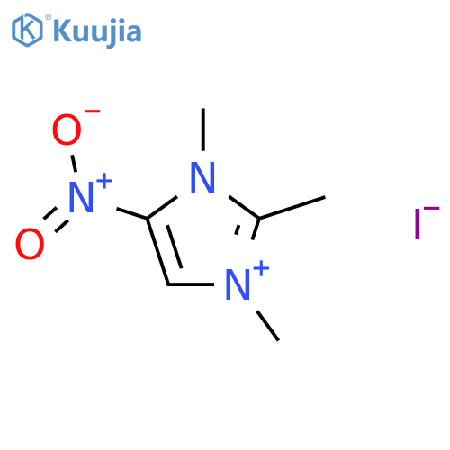 1H-Imidazolium,1,2,3-trimethyl-4-nitro-, iodide (1:1) structure