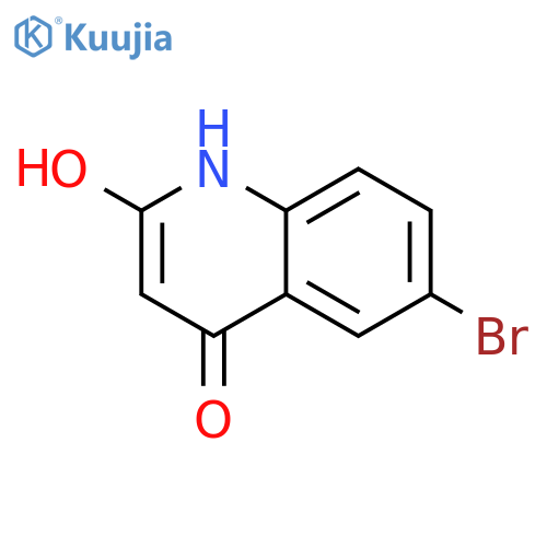 6-Bromo-4-hydroxyquinolin-2(1H)-one structure