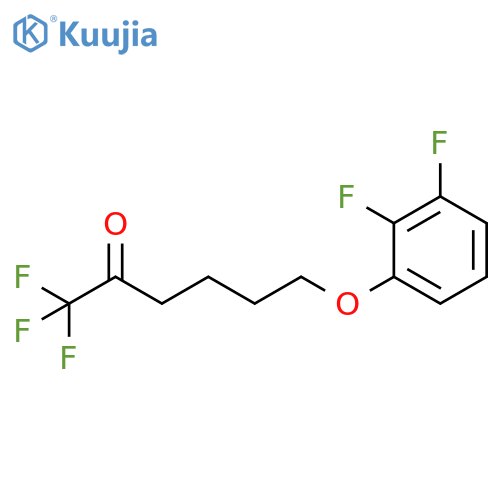 2-Hexanone, 6-(2,3-difluorophenoxy)-1,1,1-trifluoro- structure