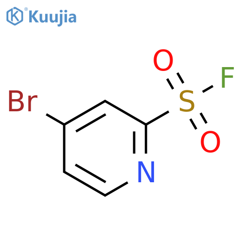 2-Pyridinesulfonyl fluoride, 4-bromo- structure