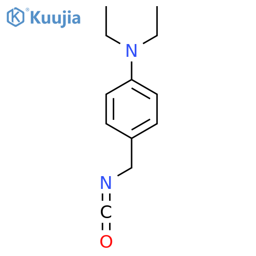 N,N-diethyl-4-(isocyanatomethyl)aniline structure