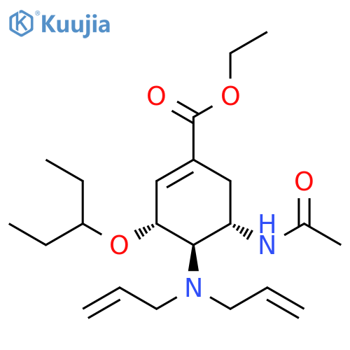 Oseltamivir Impurity 15 structure