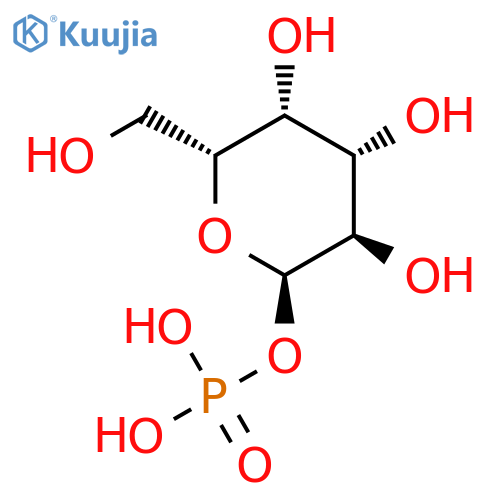 a-D-Galactopyranose, 1-(dihydrogenphosphate) structure