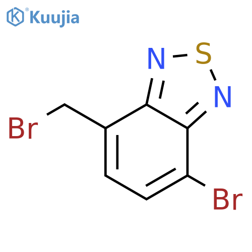 2,1,3-Benzothiadiazole,4-bromo-7-(bromomethyl)- structure