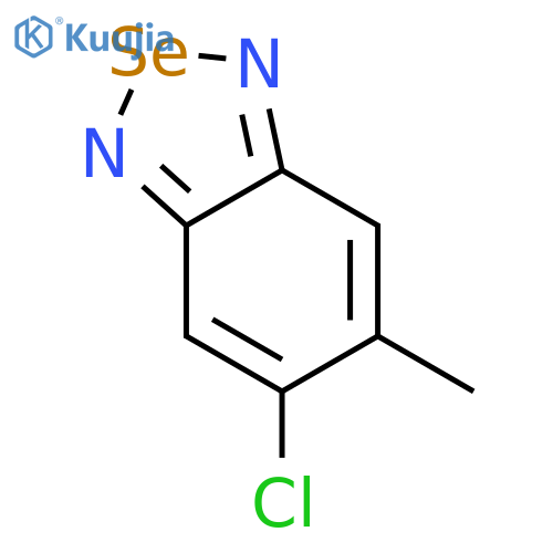 5-Chloro-6-methyl-2,1,3-benzoselenodiazole structure
