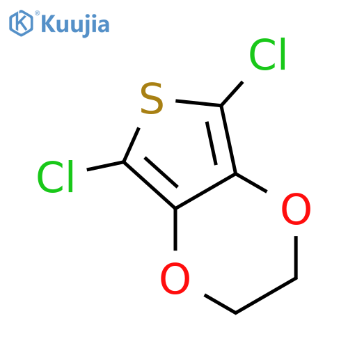 5,7-Dichloro-2,3-dihydrothieno3,4-b1,4dioxine structure
