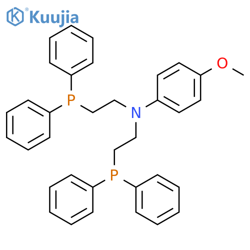 Benzenamine, N,N-bis[2-(diphenylphosphino)ethyl]-4-methoxy- structure