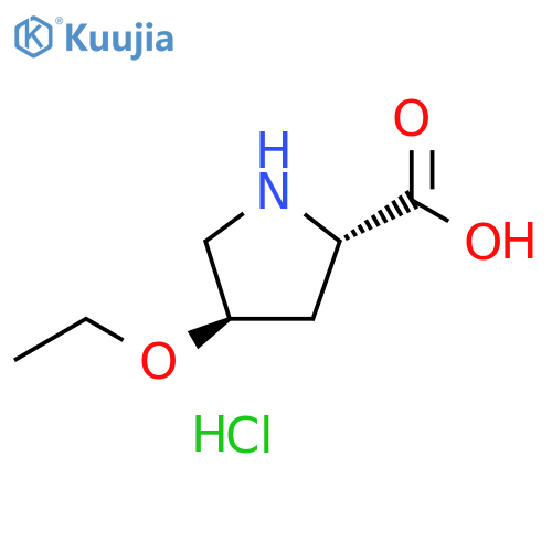 L-Proline, 4-ethoxy-, hydrochloride (1:1), (4R)- structure