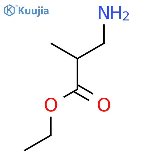 Ethyl 3-amino-2-methylpropanoate structure