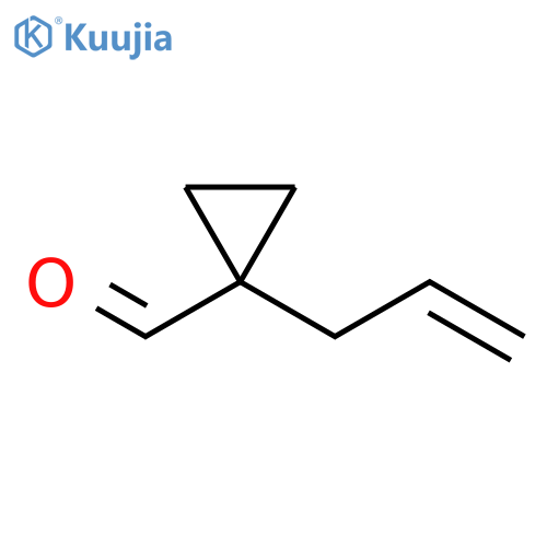 1-allylcyclopropanecarbaldehyde structure
