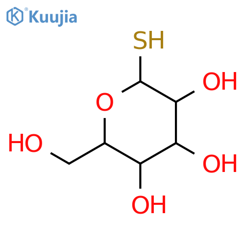 D-Glucopyranose,1-thio- structure
