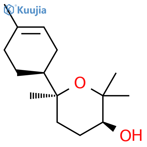 2H-Pyran-3-ol,tetrahydro-2,2,6-trimethyl-6-[(1S)-4-methyl-3-cyclohexen-1-yl]-, (3S,6S)- structure