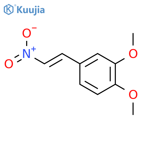 1,2-dimethoxy-4-(1E)-2-nitroethenylbenzene structure
