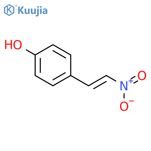 4-(2-nitroethenyl)phenol structure
