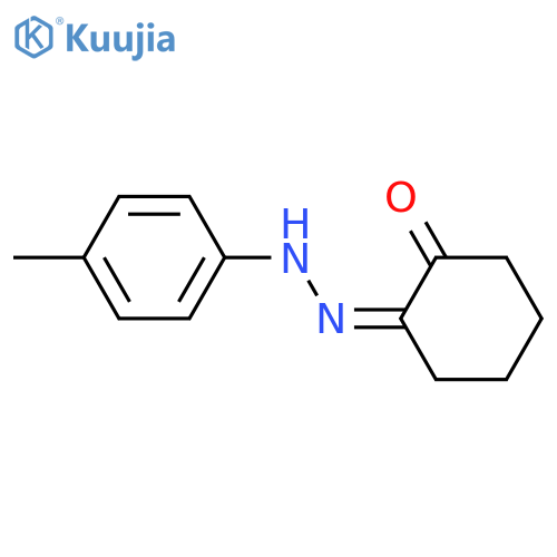 1,2-Cyclohexanedione,1-[2-(4-methylphenyl)hydrazone] structure